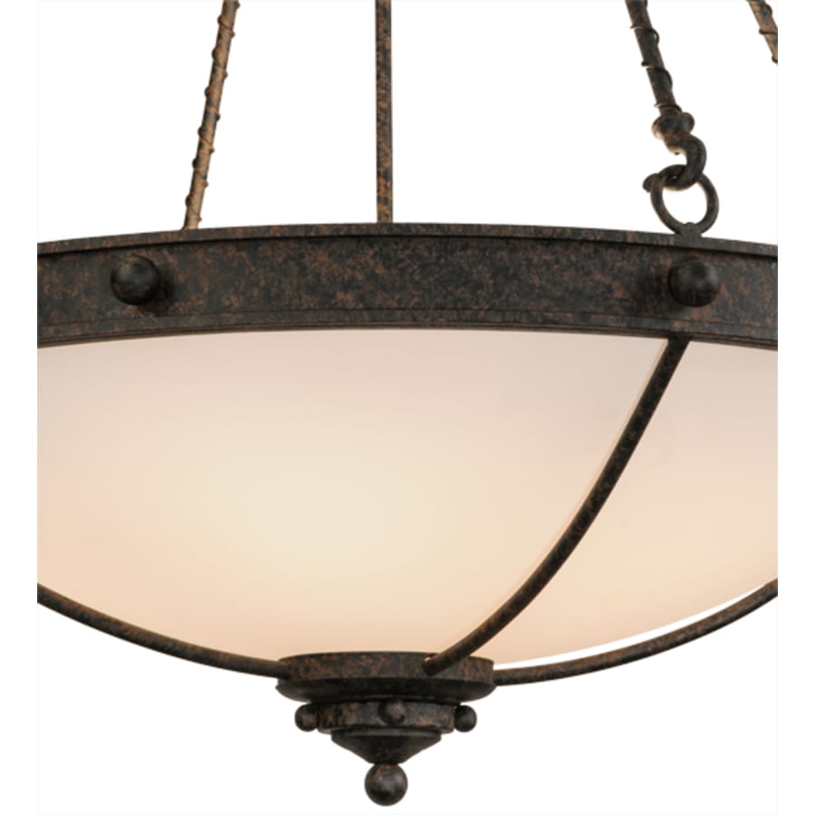 Meyda Tiffany Freya 6 Light 30" Wide Semi-Flush Bowl Ceiling Fixture