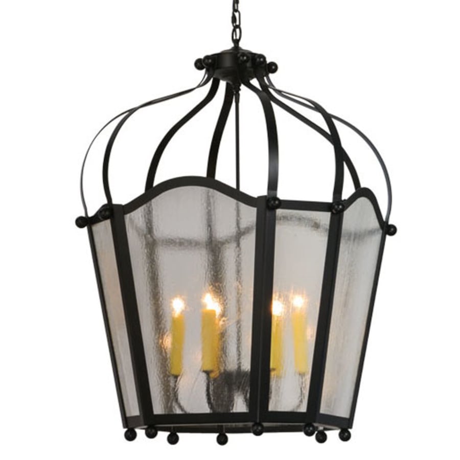 Meyda Tiffany Citadel 6 Light 33" Wide Taper Candle Pendant