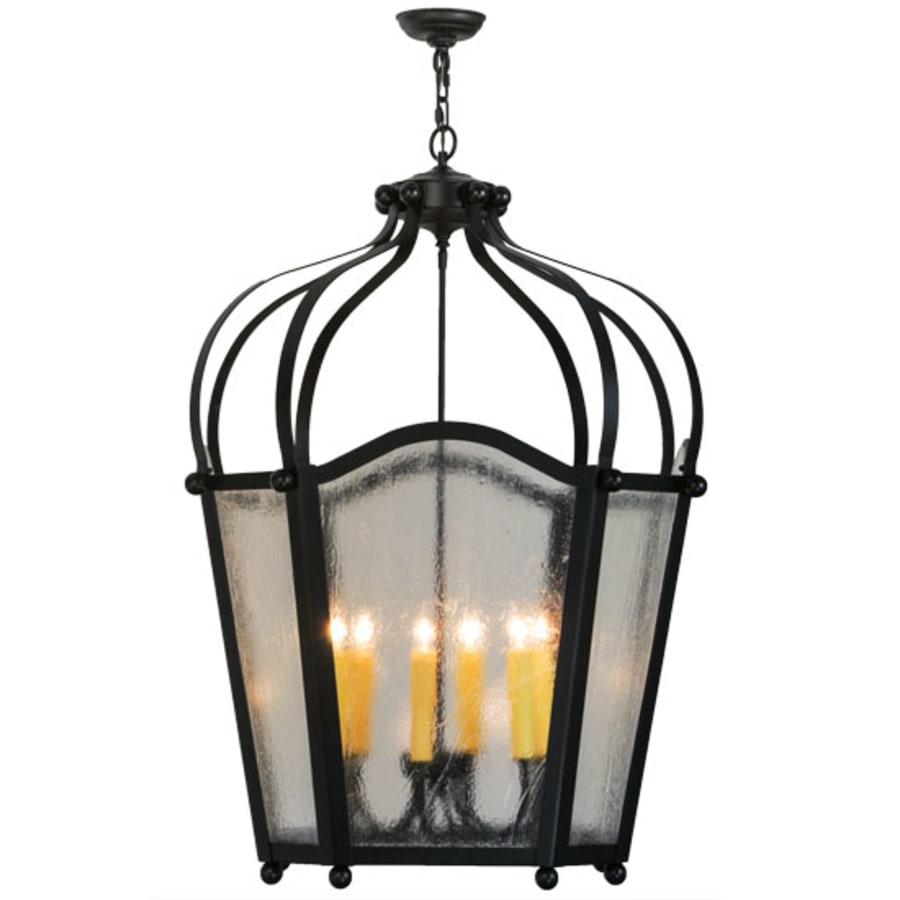 Meyda Tiffany Citadel 6 Light 33" Wide Taper Candle Pendant