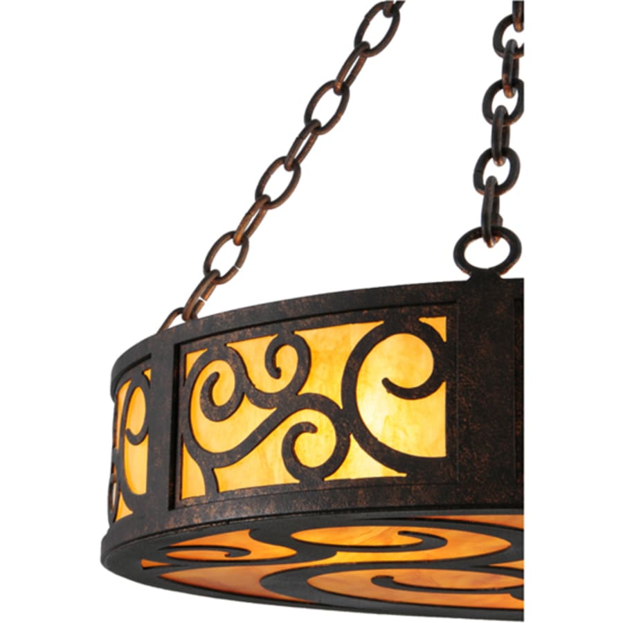 Meyda Tiffany Dean 3 Light 24" Wide Suspension Pendant