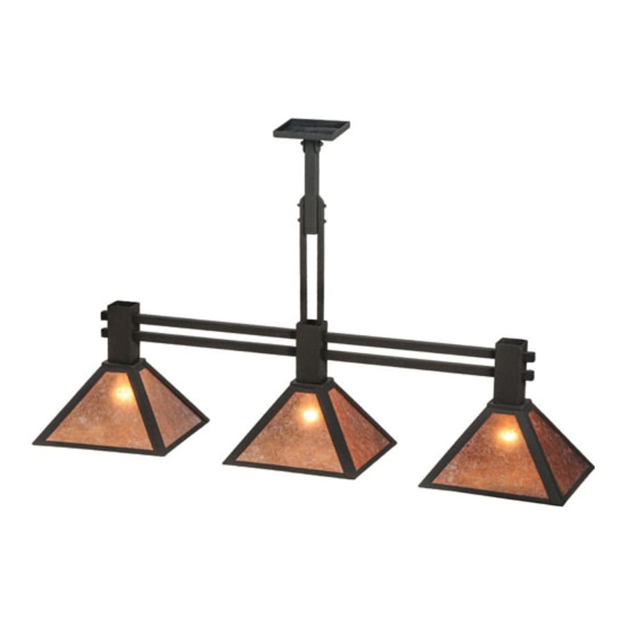Meyda Tiffany Soffe 3 Light 45" Wide Linear Pendant