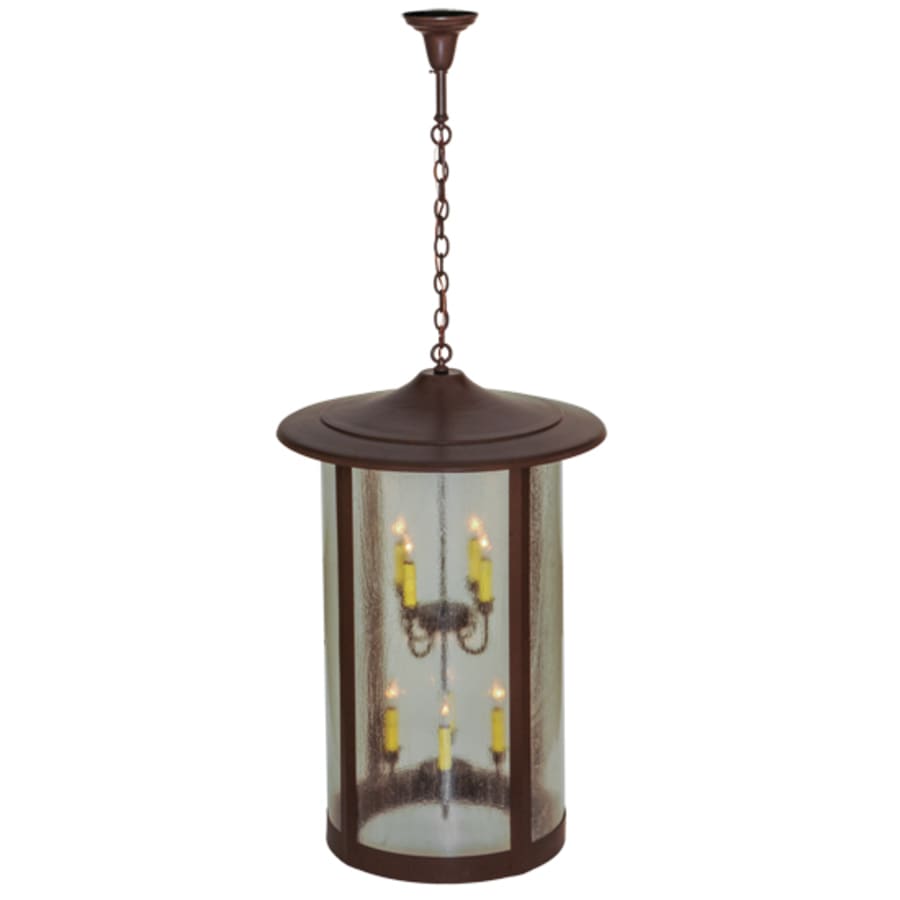 Meyda Tiffany Fulton 8 Light 24" Wide Taper Candle Pendant
