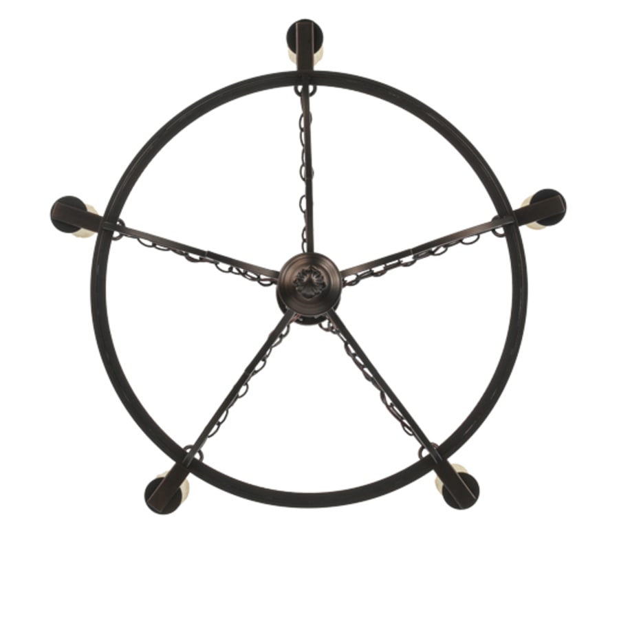 Meyda Tiffany Bottini 5 Light 31" Wide Semi-Flush Ceiling Fixture