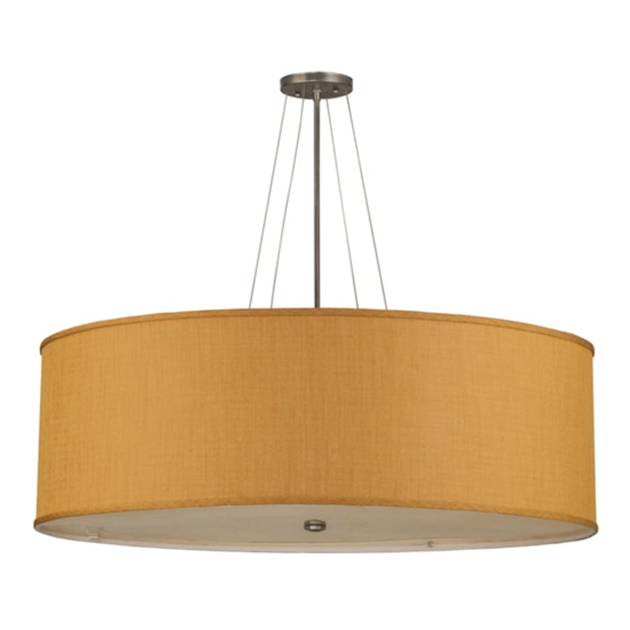 Meyda Tiffany Cilindro Honey Bombay 3 Light 36" Wide Semi-Flush Drum Ceiling Fixture