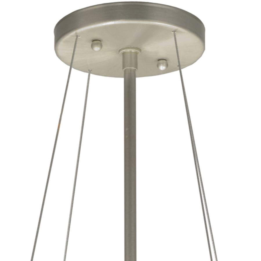 Meyda Tiffany Cilindro Honey Bombay 3 Light 36" Wide Semi-Flush Drum Ceiling Fixture