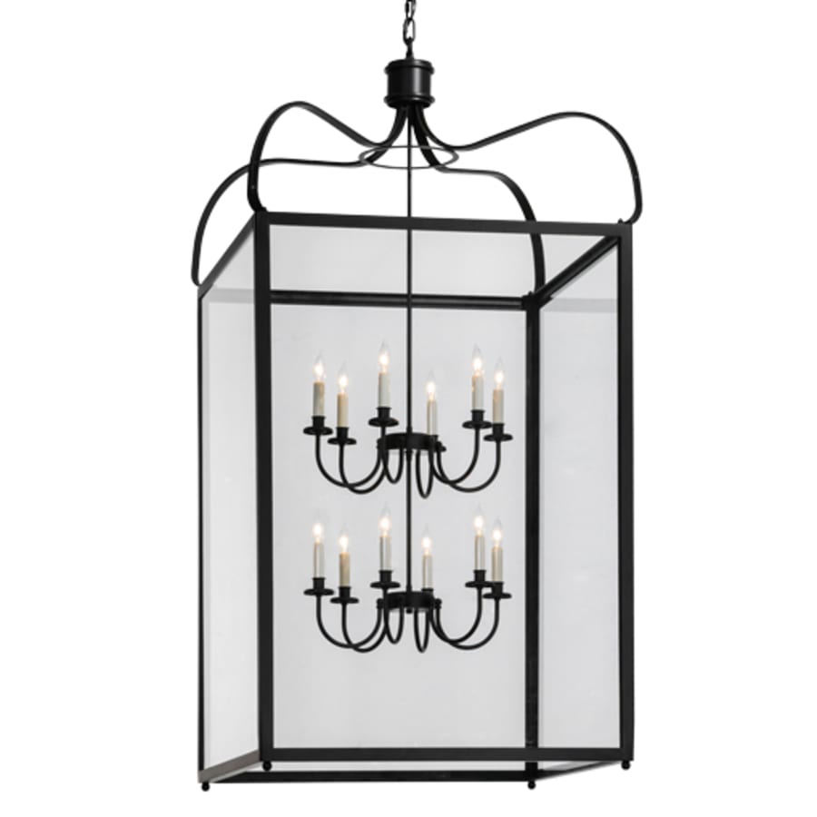 Meyda Tiffany Rennes 12 Light 43" Wide Taper Candle Pendant