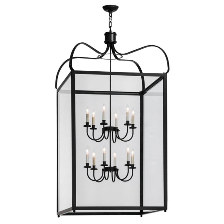 Meyda Tiffany Rennes 12 Light 43" Wide Taper Candle Pendant