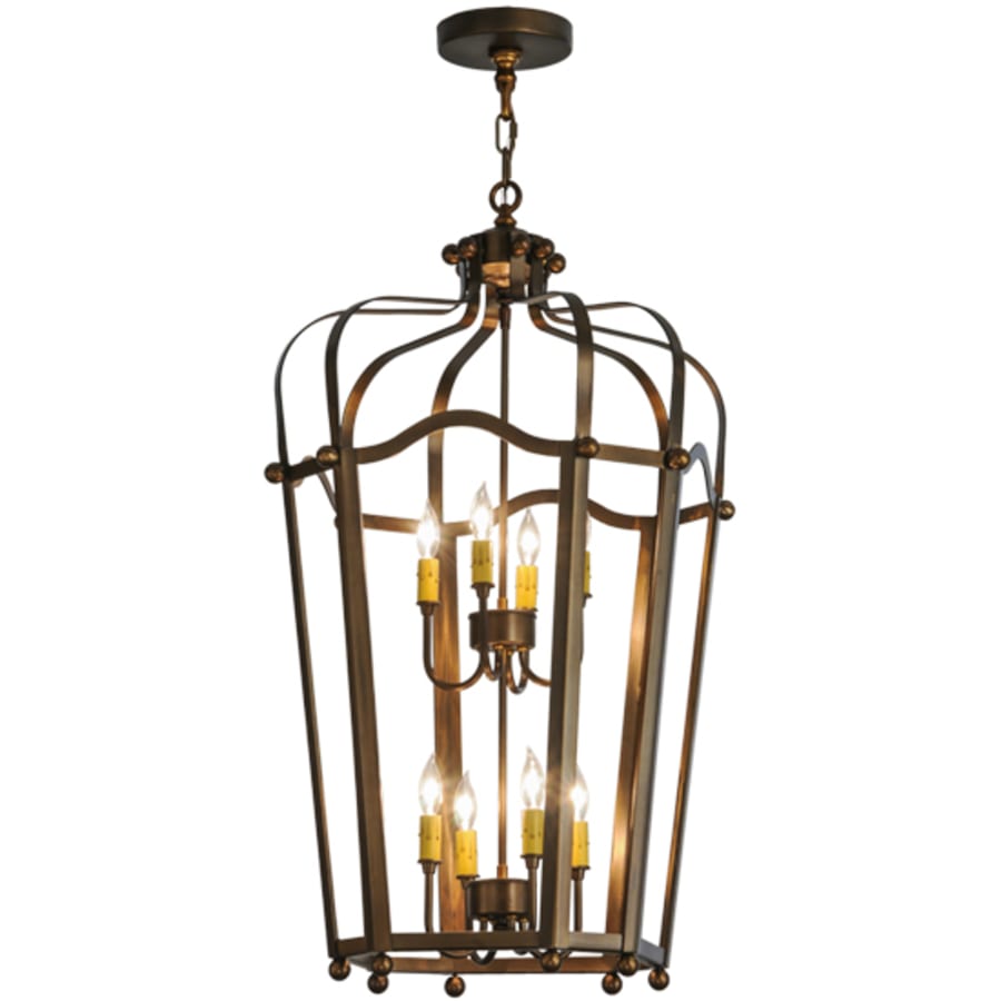 Meyda Tiffany Citadel 8 Light 22" Wide Taper Candle Pendant