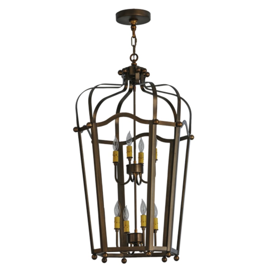 Meyda Tiffany Citadel 8 Light 22" Wide Taper Candle Pendant