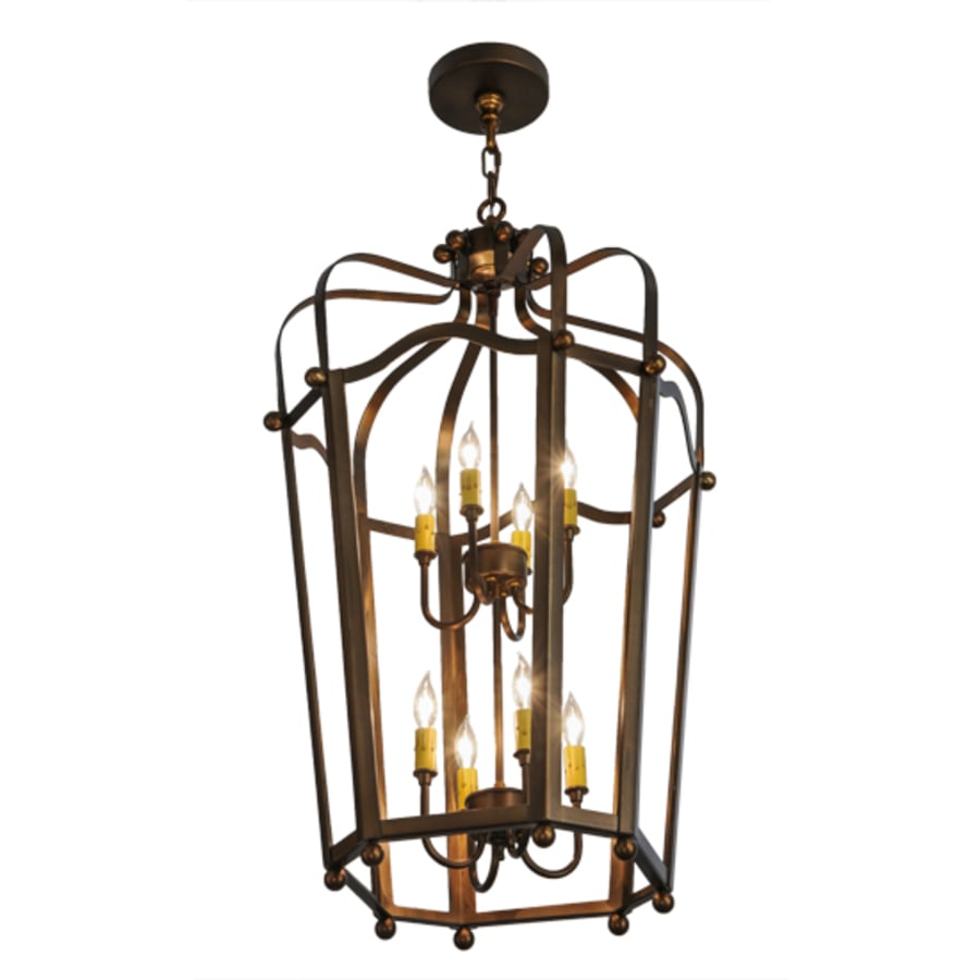 Meyda Tiffany Citadel 8 Light 22" Wide Taper Candle Pendant