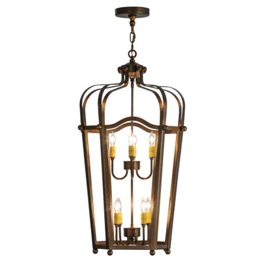 Meyda Tiffany Citadel 8 Light 22" Wide Taper Candle Pendant