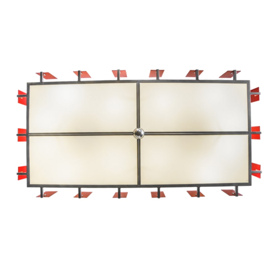 Meyda Tiffany Escalade 12 Light 72" Wide Linear Pendant