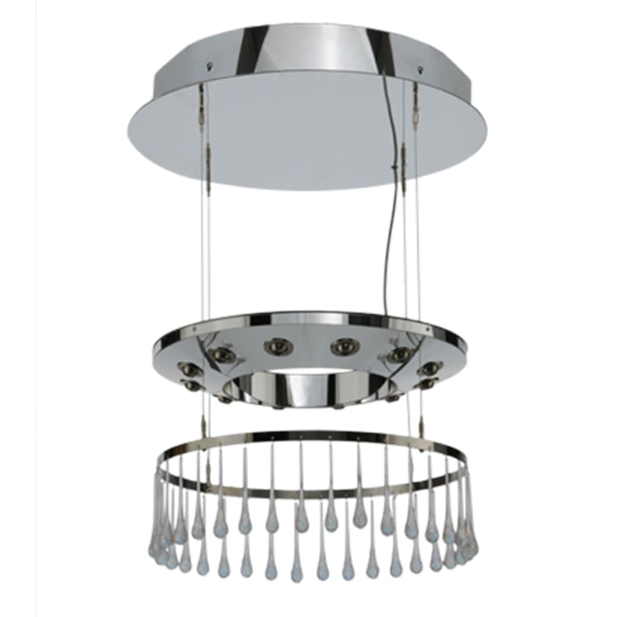 Meyda Tiffany Close Encounters 12 Light 26" Wide Abstract Pendant