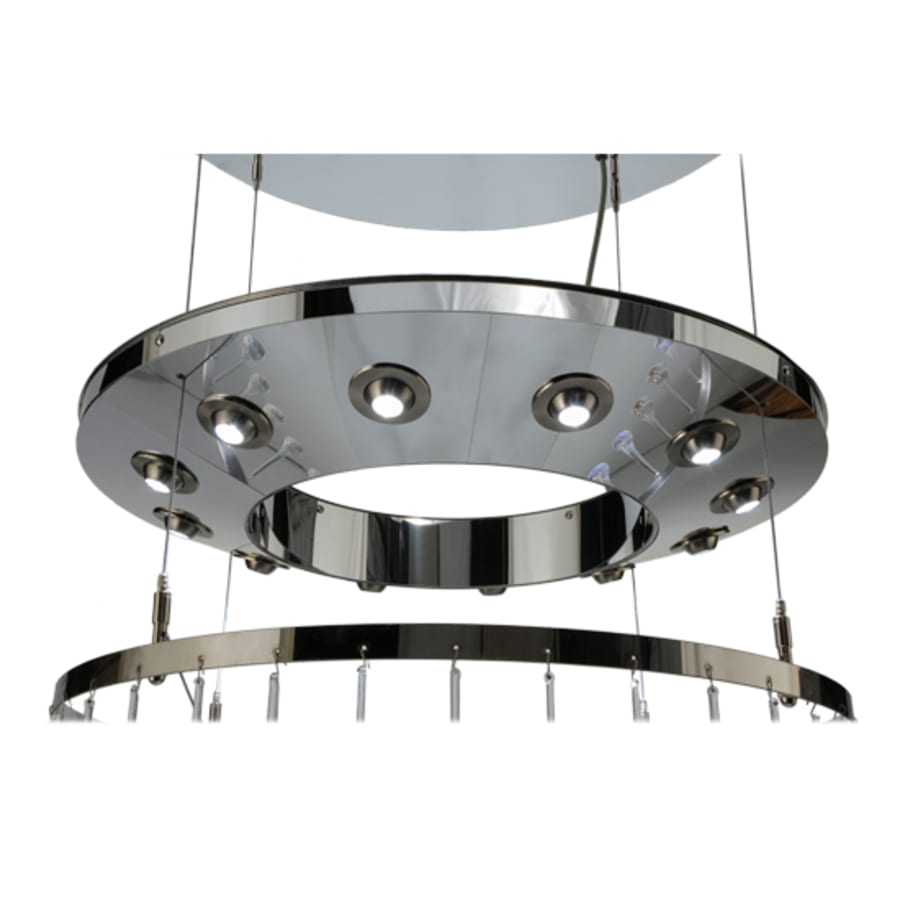Meyda Tiffany Close Encounters 12 Light 26" Wide Abstract Pendant