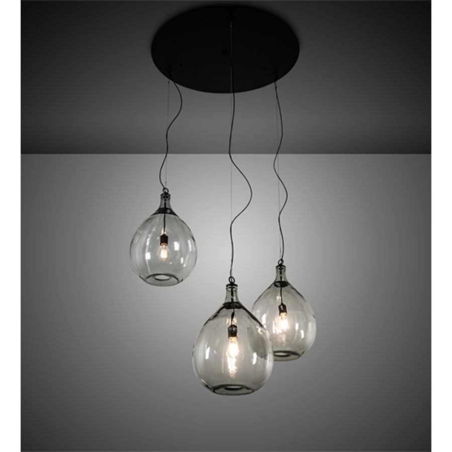 Meyda Tiffany Euri Tanta 3 Light 47" Wide Multi Light Pendant