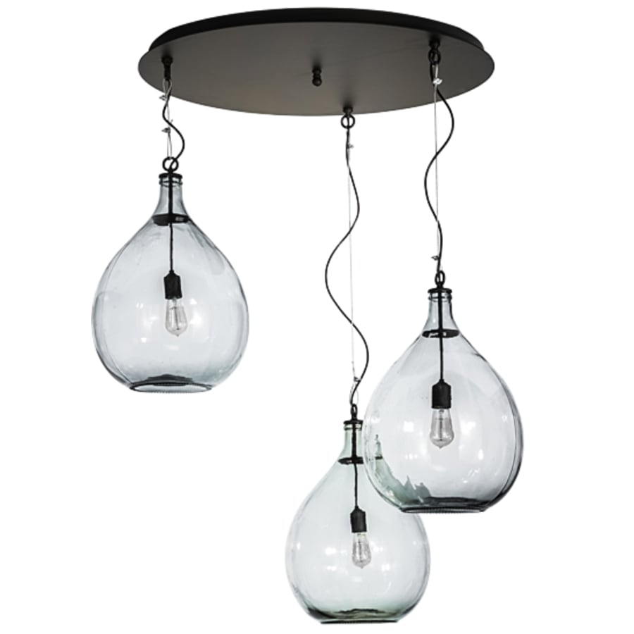 Meyda Tiffany Euri Tanta 3 Light 47" Wide Multi Light Pendant
