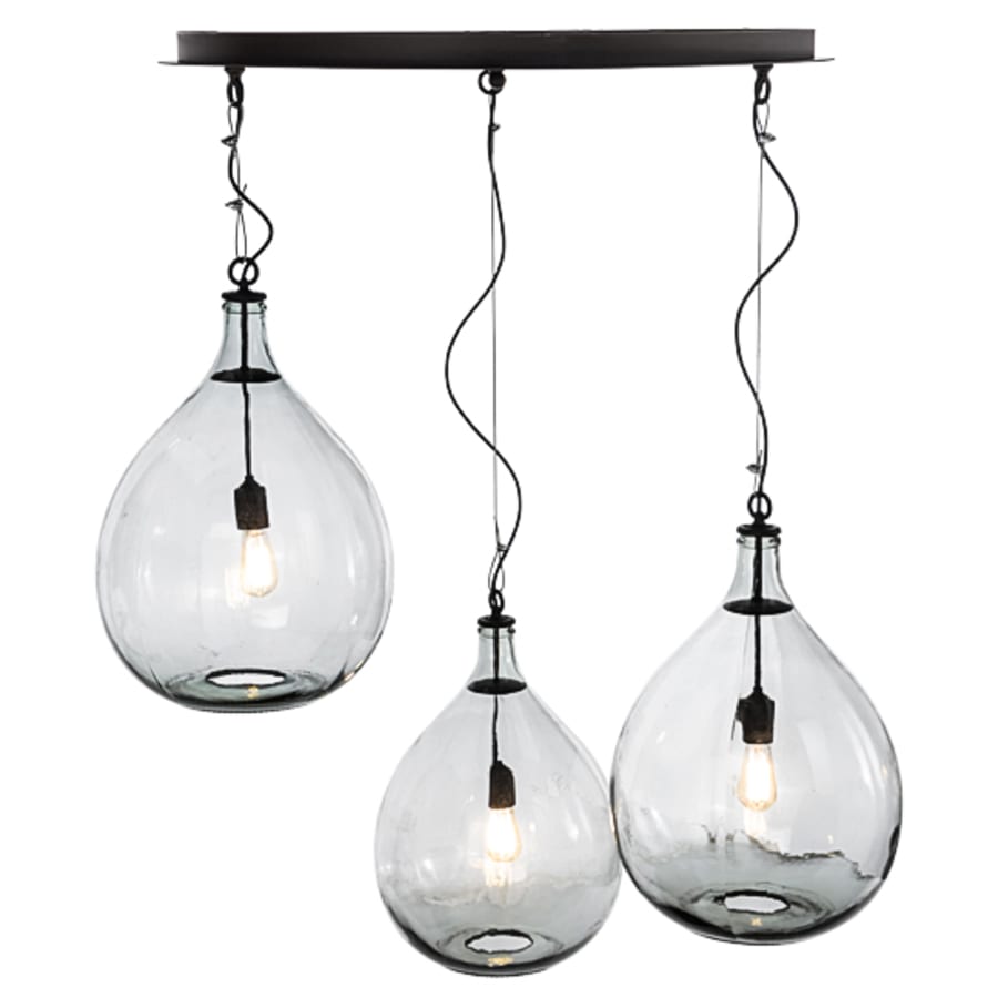 Meyda Tiffany Euri Tanta 3 Light 47" Wide Multi Light Pendant