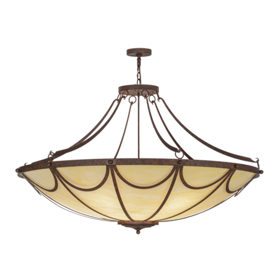 Meyda Tiffany Carousel 12 Light 60" Wide Pendant