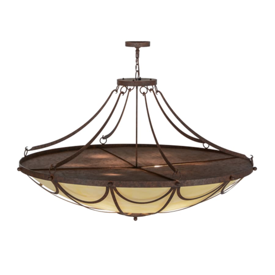Meyda Tiffany Carousel 12 Light 60" Wide Pendant