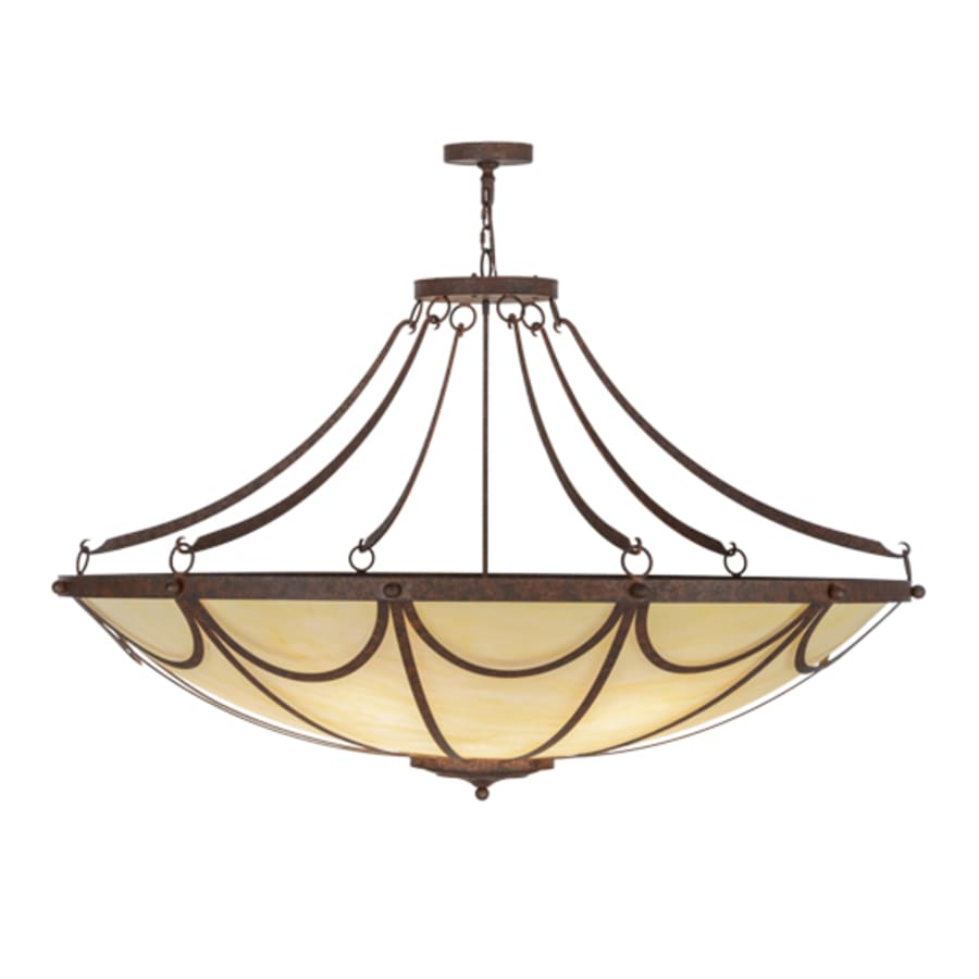 Meyda Tiffany Carousel 12 Light 60" Wide Pendant