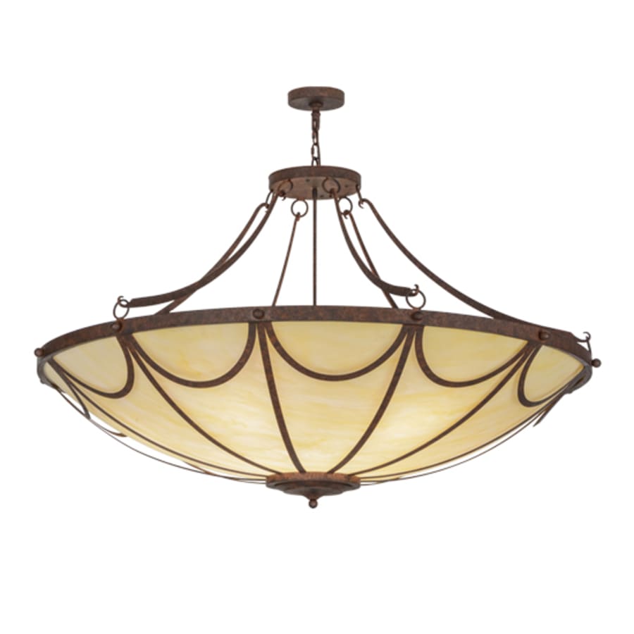 Meyda Tiffany Carousel 12 Light 60" Wide Pendant