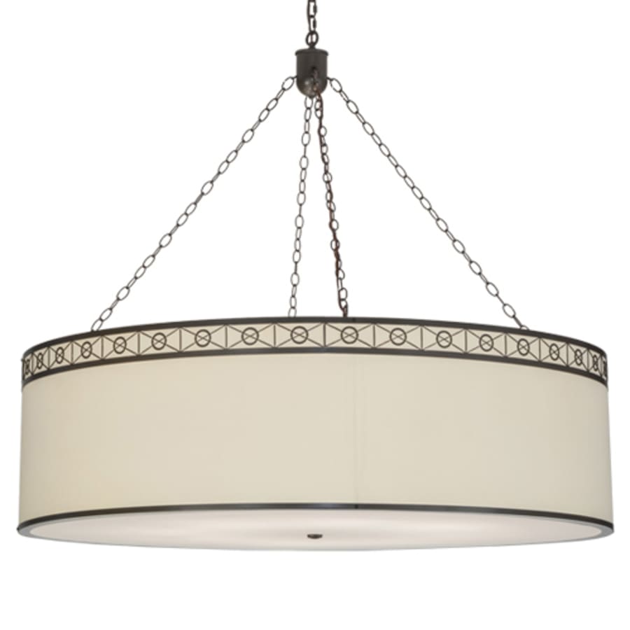 Meyda Tiffany Cilindro 8 Light 54" Wide Suspension Pendant
