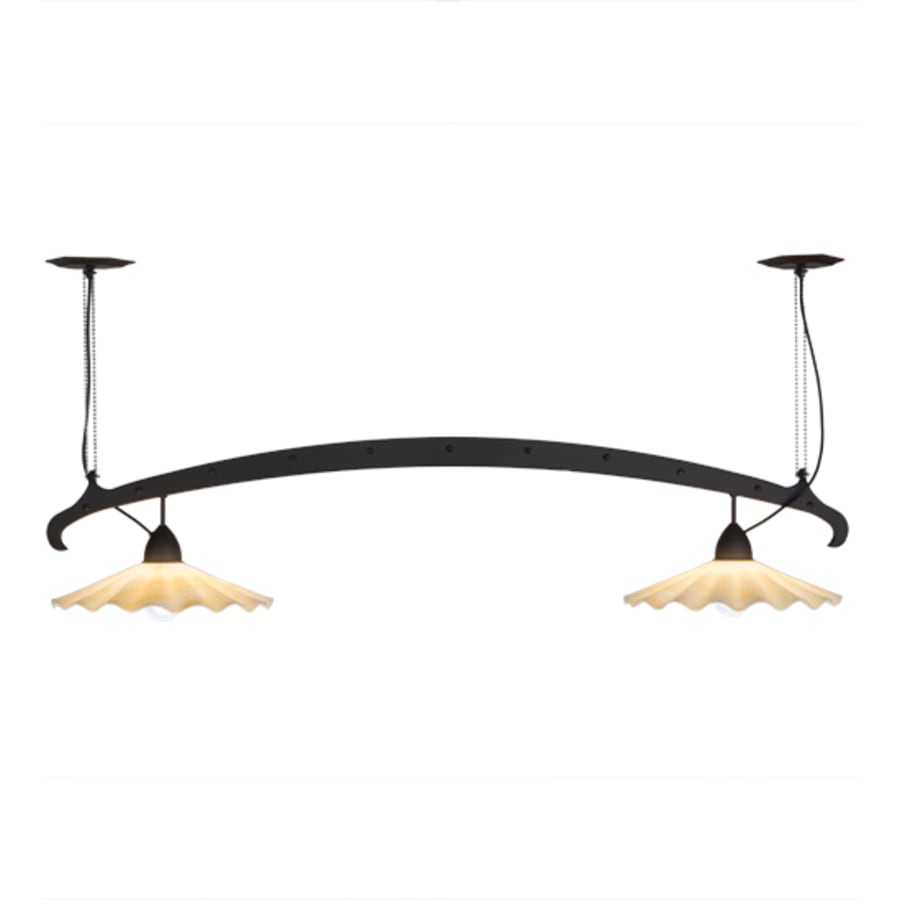 Meyda Tiffany Metro 2 Light 66" Wide Linear Pendant