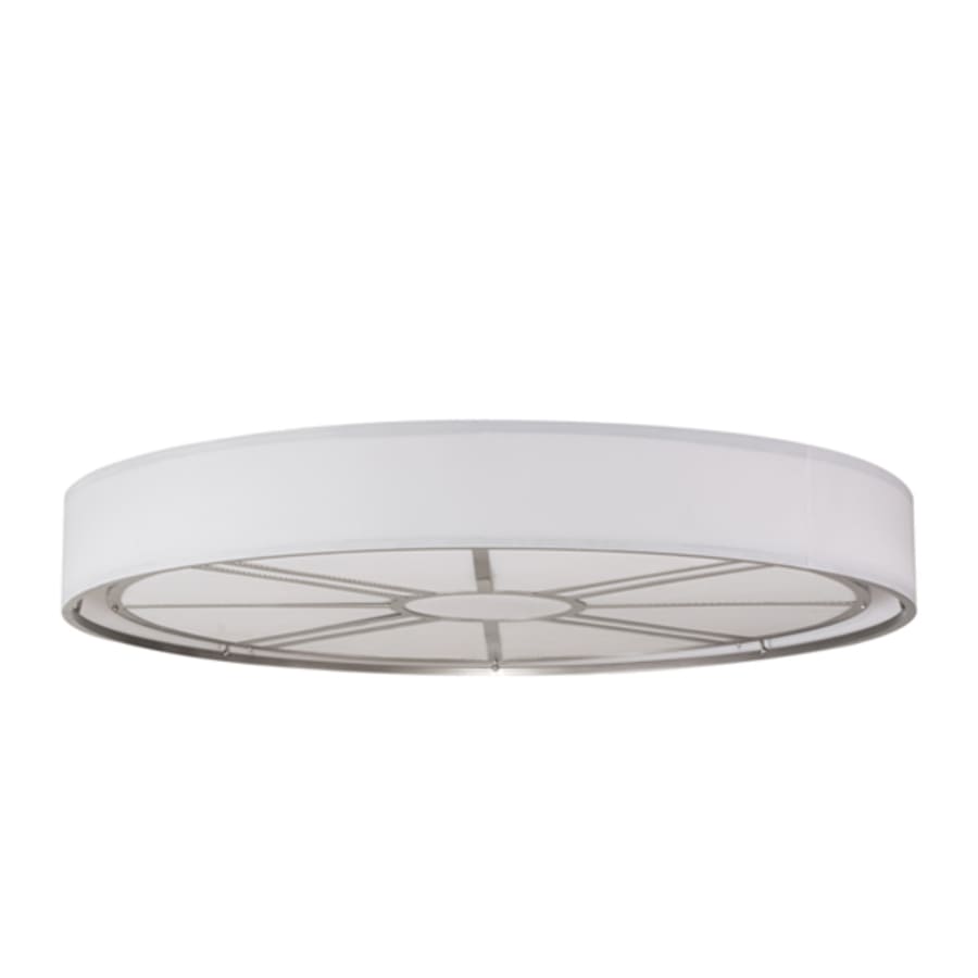 Meyda Tiffany Cilindro Milwaukee 8 Light 60" Wide Flush Mount Drum Ceiling Fixture