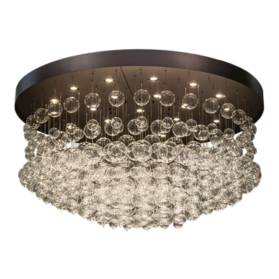 Meyda Tiffany Bulle 22 Light 72" Wide Semi-Flush Ceiling Fixture