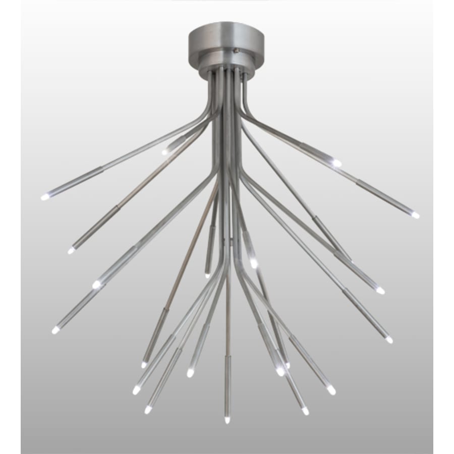 Meyda Tiffany Galassia 21 Light 28" Wide Semi-Flush Ceiling Fixture