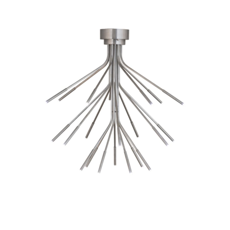 Meyda Tiffany Galassia 21 Light 28" Wide Semi-Flush Ceiling Fixture