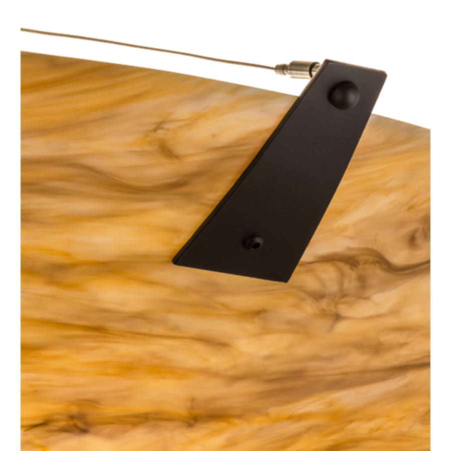 Meyda Tiffany Araneta 6 Light 49" Wide Semi-Flush Bowl Ceiling Fixture - Oil Rubbed Bronze Finish - GU24 Bulb Base