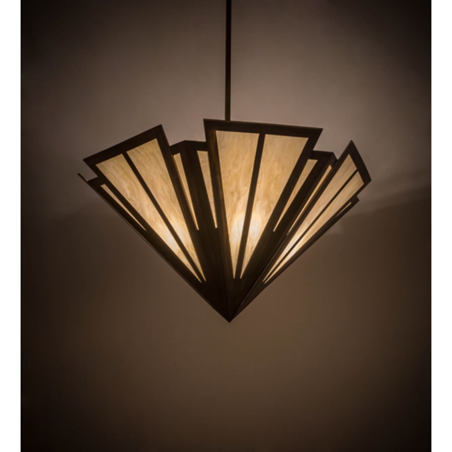 Meyda Tiffany Brum 6 Light 48" Wide Pendant