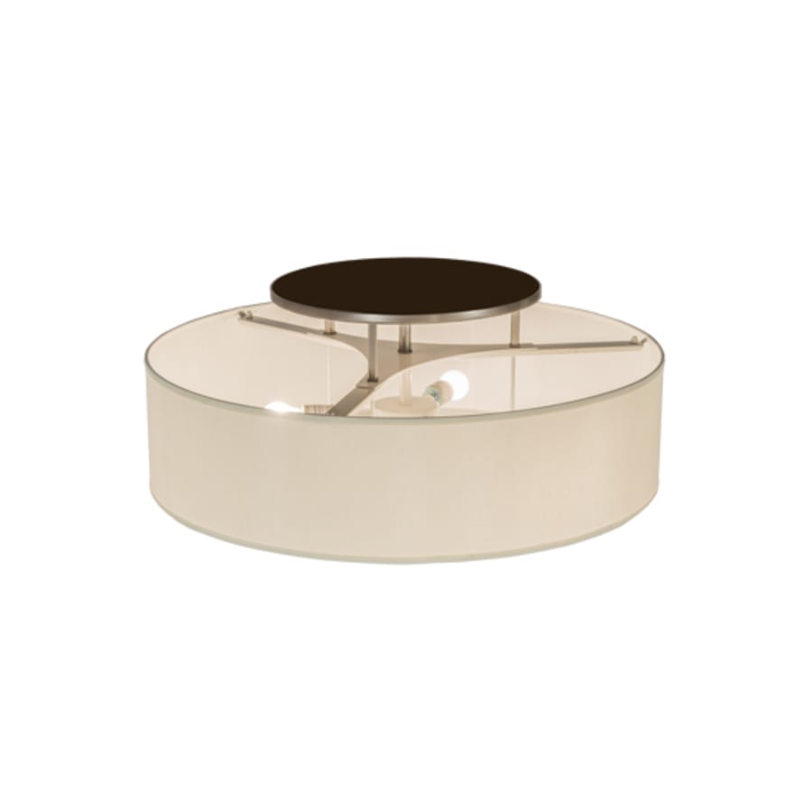 Meyda Tiffany Cilindro 3 Light 30" Wide Flush Mount Drum Ceiling Fixture