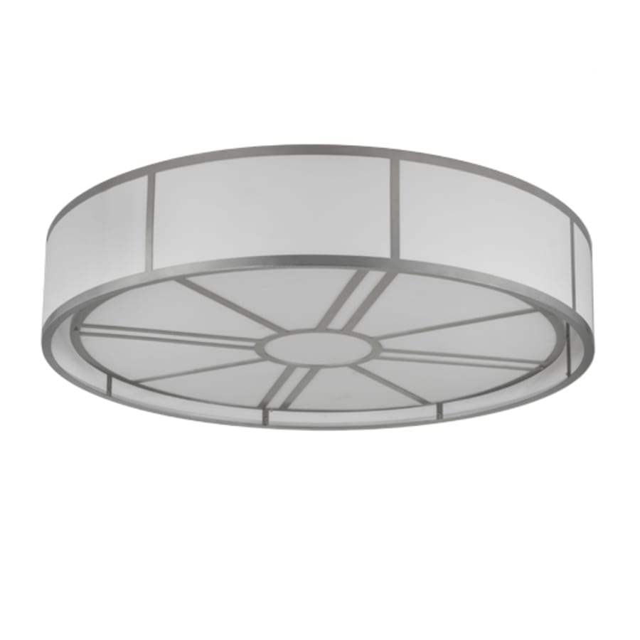 Meyda Tiffany Cilindro Milwaukee 8 Light 72" Wide Semi-Flush Drum Ceiling Fixture