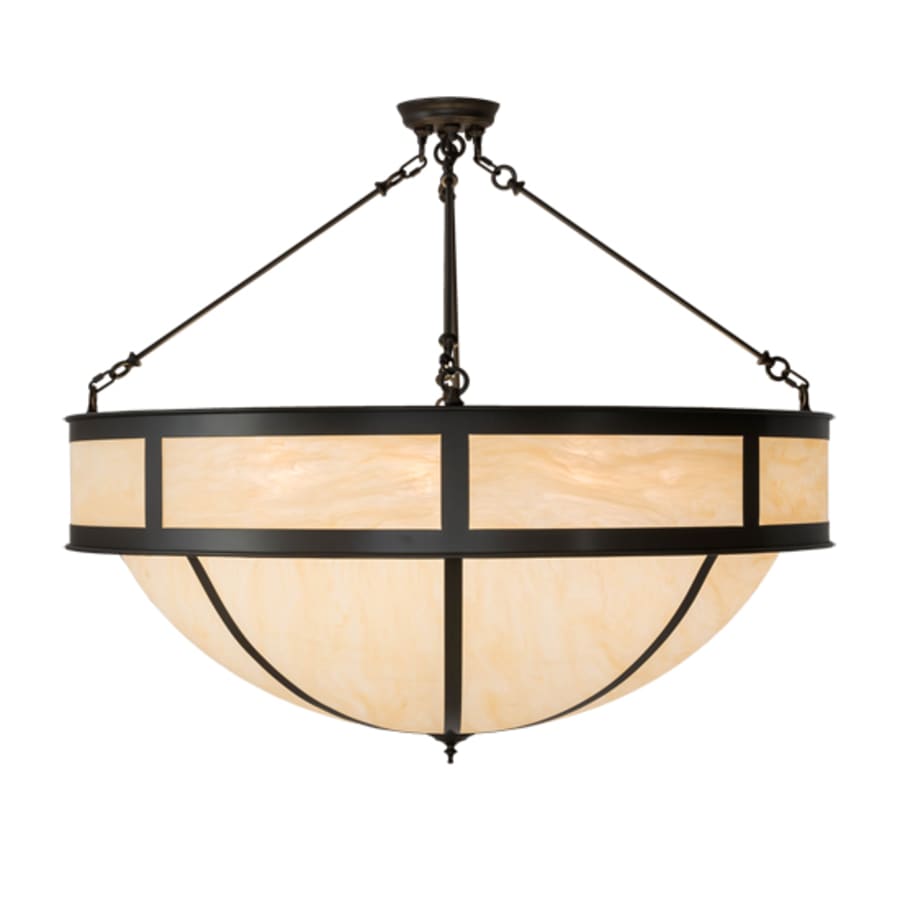Meyda Tiffany Arco 8 Light 48" Wide Semi-Flush Bowl Ceiling Fixture