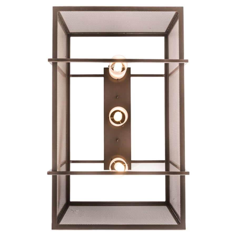 Meyda Tiffany Kitzi Golpe 3 Light 32" Wide Flush Mount Ceiling Fixture