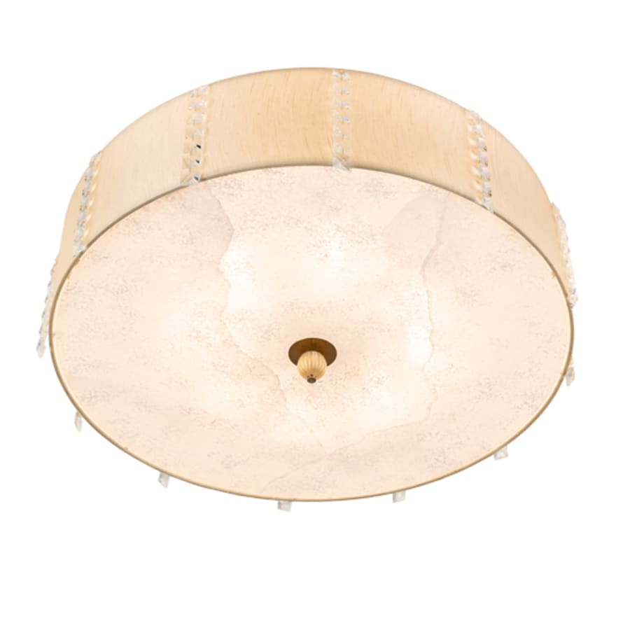 Meyda Tiffany Cilindro Lujoso 8 Light 33" Wide Semi-Flush Drum Ceiling Fixture