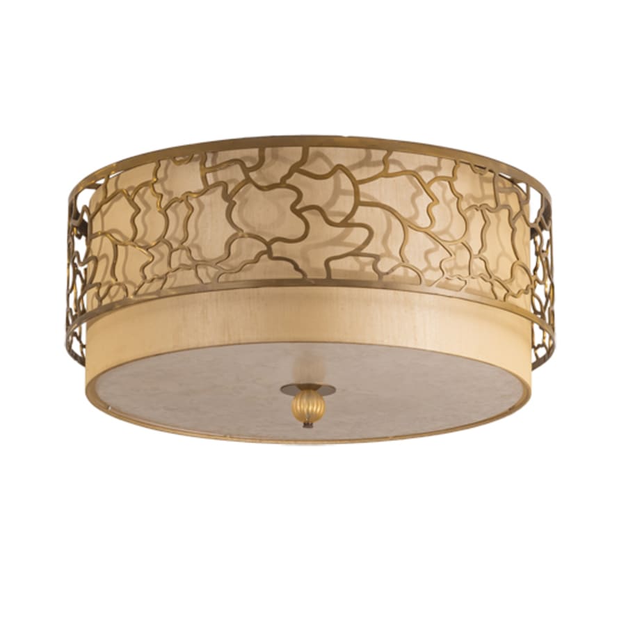 Meyda Tiffany Deserto Seco 4 Light 27" Wide Semi-Flush Drum Ceiling Fixture