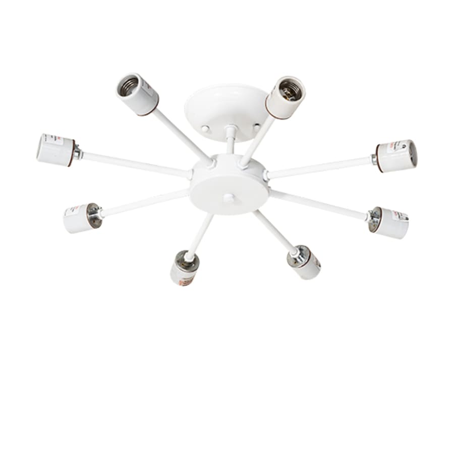 Meyda Tiffany Cilindro 8 Light 48" Wide Semi-Flush Drum Ceiling Fixture - Timeless Bronze Finish