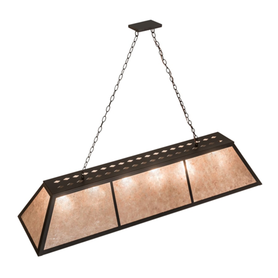 Meyda Tiffany 6 Light 70" Wide Linear Pendant