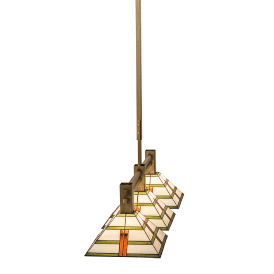 Meyda Tiffany 3 Light 48" Wide Linear Pendant
