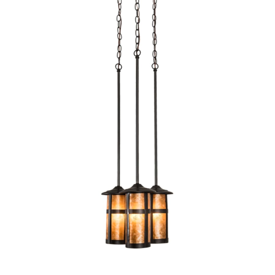 Meyda Tiffany 3 Light 14" Wide Multi Light Pendant