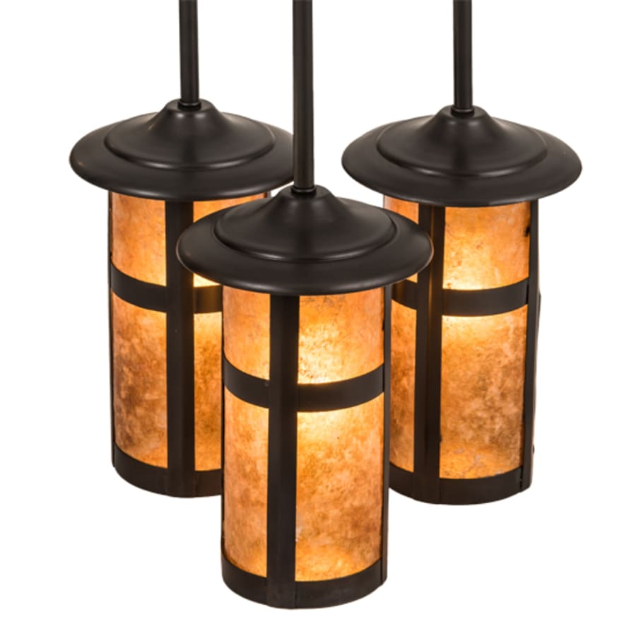 Meyda Tiffany 3 Light 14" Wide Multi Light Pendant