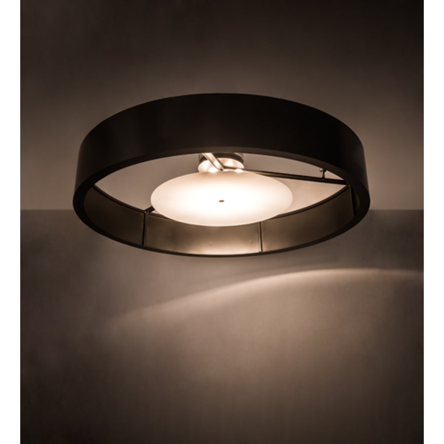Meyda Tiffany Cilindro Chic 12 Light 72" Wide Semi-Flush Drum Ceiling Fixture