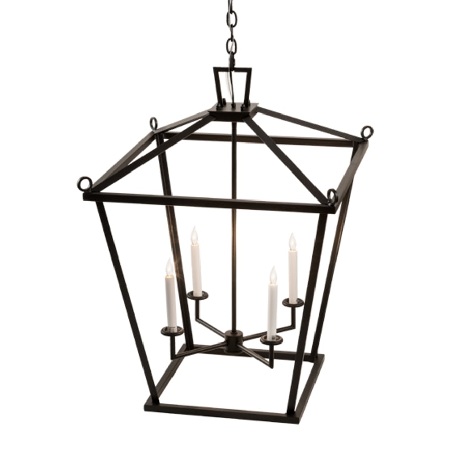 Meyda Tiffany 4 Light 34" Wide Taper Candle Pendant