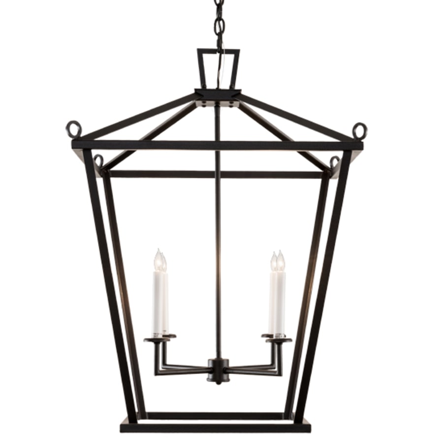 Meyda Tiffany 4 Light 34" Wide Taper Candle Pendant