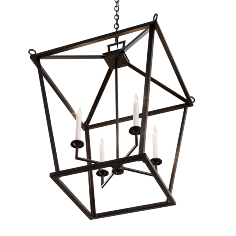 Meyda Tiffany 4 Light 34" Wide Taper Candle Pendant