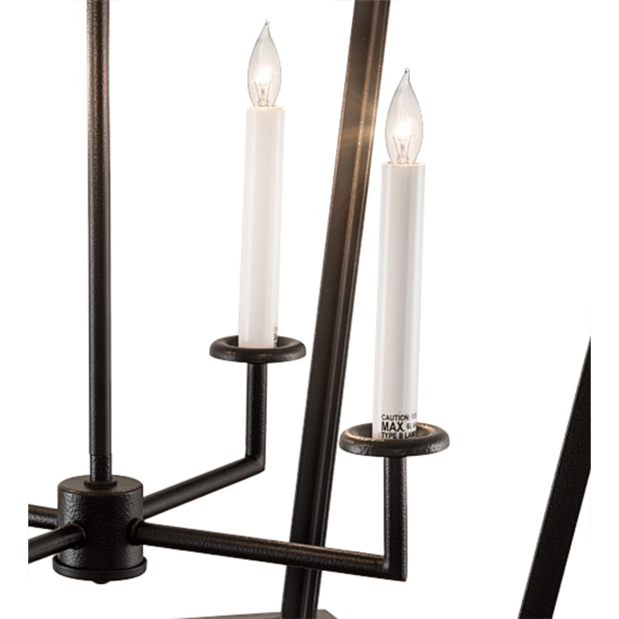 Meyda Tiffany 4 Light 34" Wide Taper Candle Pendant