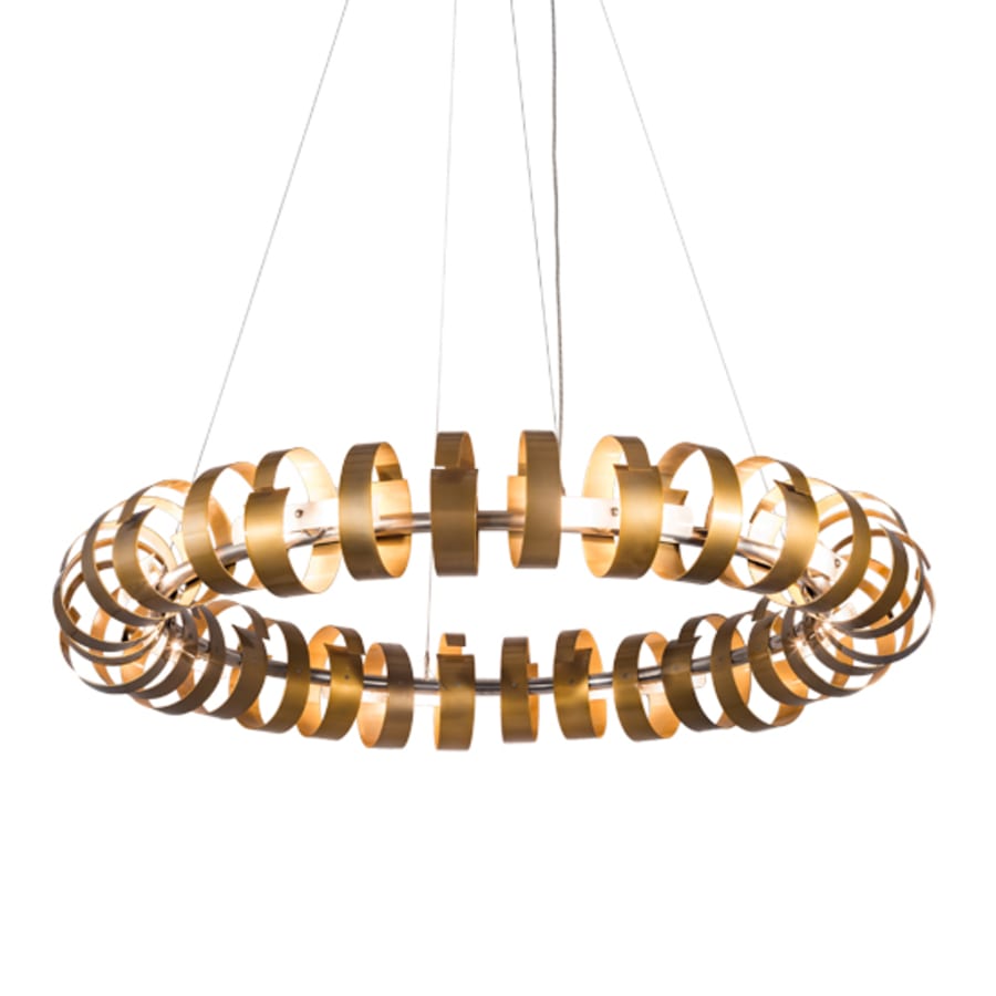 Meyda Tiffany 16 Light 63" Wide Abstract Pendant